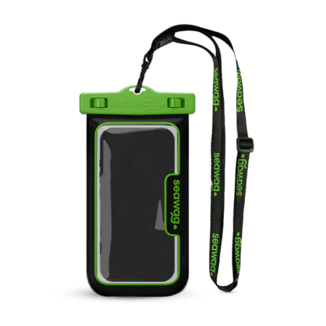 Seawag Waterproof Case 4 6.9 inch Black-Green | Klikk Malta