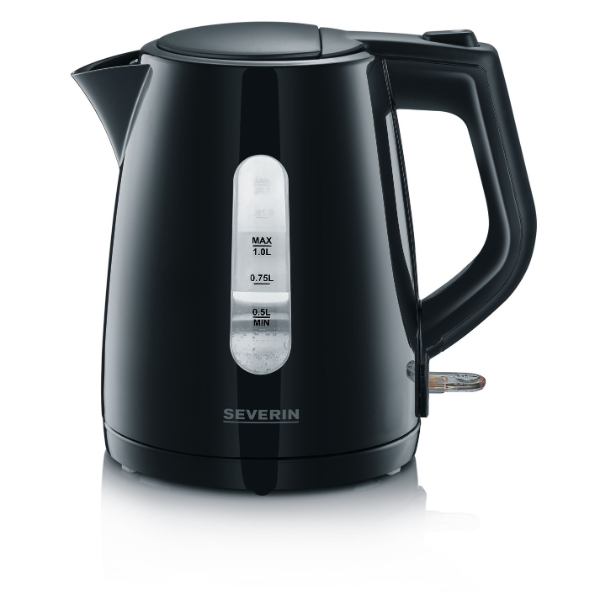 Severin WK 3410 Electric Kettle Black 1L | Klikk Malta
