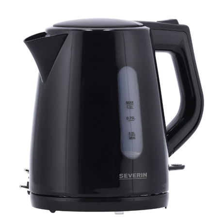 Severin WK 3410 Electric Kettle Black 1L | Klikk Malta