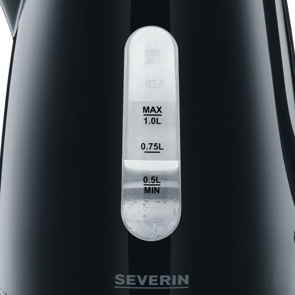 Severin WK 3410 Electric Kettle Black 1L | Klikk Malta