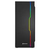 Sharkoon Slider RGB Tempered Glass Gaming C... | Klikk Malta