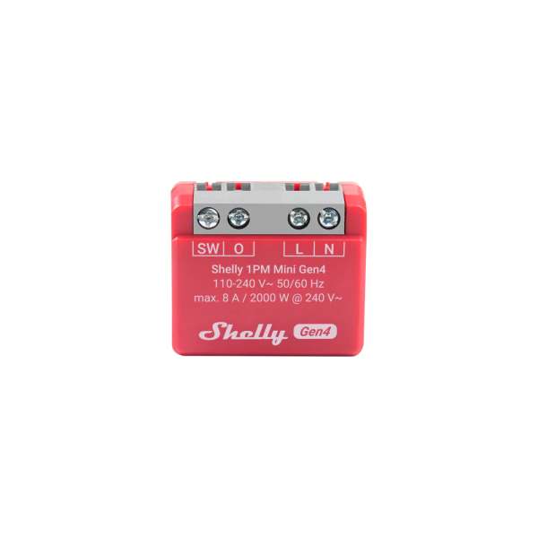 Shelly 1PM Mini Gen4 1-channel Smart Switch... | Klikk Malta