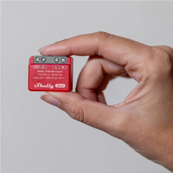 Shelly 1PM Mini Gen4 1-channel Smart Switch... | Klikk Malta