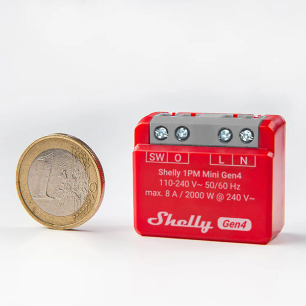 Shelly 1PM Mini Gen4 1-channel Smart Switch... | Klikk Malta