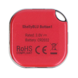 Shelly BLU Smart Button 1 Red | Klikk Malta