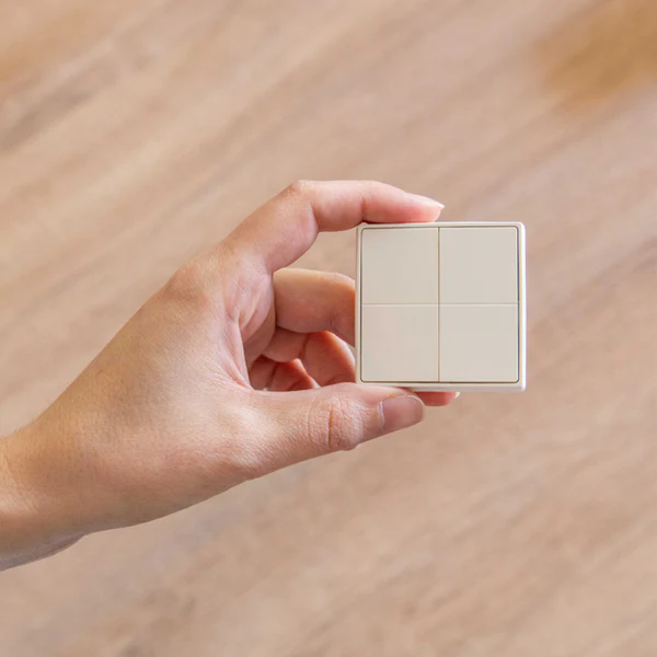 Shelly BLU Wall Smart Switch 4-gang Standalone | Klikk Malta