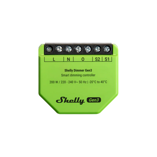Shelly Dimmer Gen3 Smart Dimming Controller | Klikk Malta