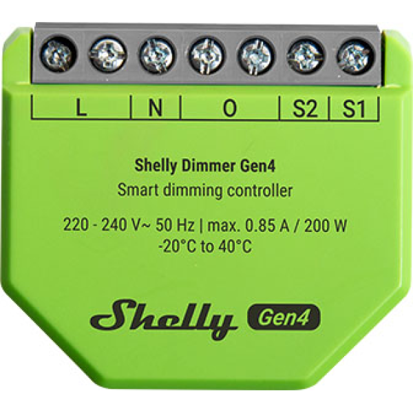 Shelly Dimmer Gen4 Smart Dimming Controller | Klikk Malta