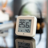 Shelly H&T Gen 3 Smart Sensor w/Display Ivory | Klikk Malta