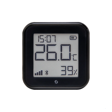 Shelly H&T Gen 3 Smart Sensor w/Display Mat... | Klikk Malta