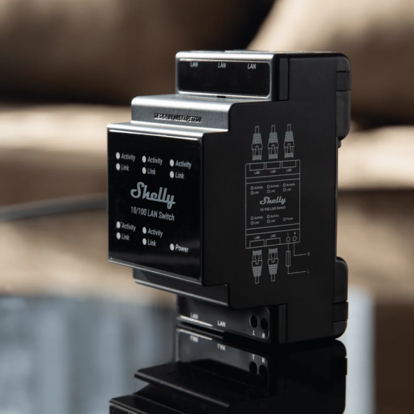 Shelly LAN Switch 5-channel DIN Smart LAN S... | Klikk Malta