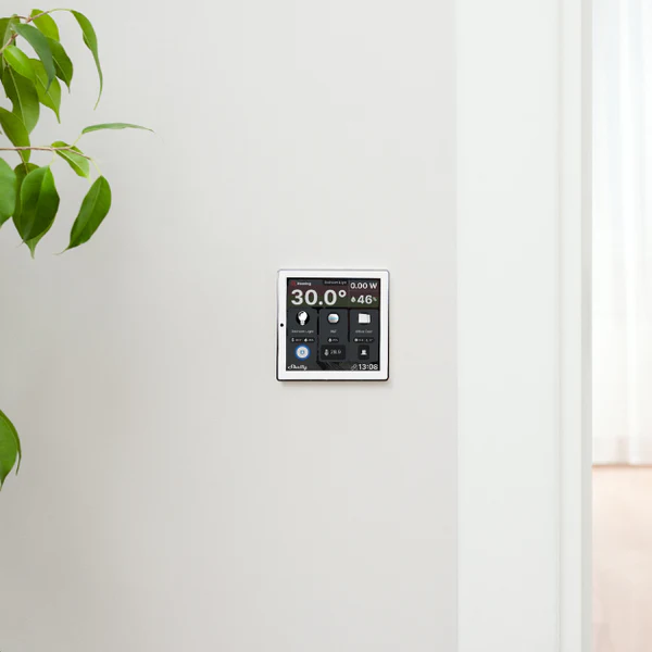 Shelly Smart Wall Display White + BLU H&T I... | Klikk Malta