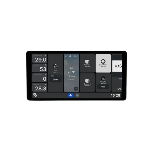 Shelly Smart Wall Display X2i Black | Klikk Malta