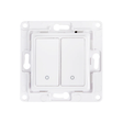 Shelly Smart Wall Switch 2-gang White | Klikk Malta