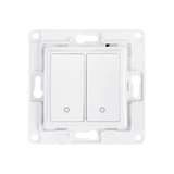 Shelly Smart Wall Switch 2-gang White | Klikk Malta