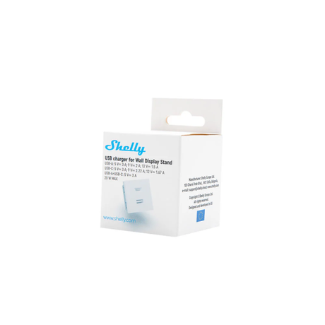 Shelly USB charger for Smart Wall Display S... | Klikk Malta