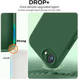 Silicone Case for iPhone 16e/17e Green | Klikk Malta