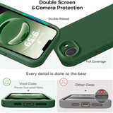 Silicone Case for iPhone 16e/17e Green | Klikk Malta