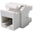 Simante Cat6a Keystone Jack 180° 110&Krone IDC | Klikk Malta