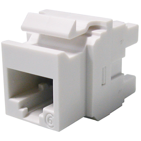 Simante Cat6a Keystone Jack 180° 110&Krone IDC | Klikk Malta