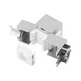 Simante Cat6a Keystone Jack UTP 180° Toolless | Klikk Malta