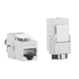 Simante Cat6a Keystone Jack UTP 180° Toolless | Klikk Malta
