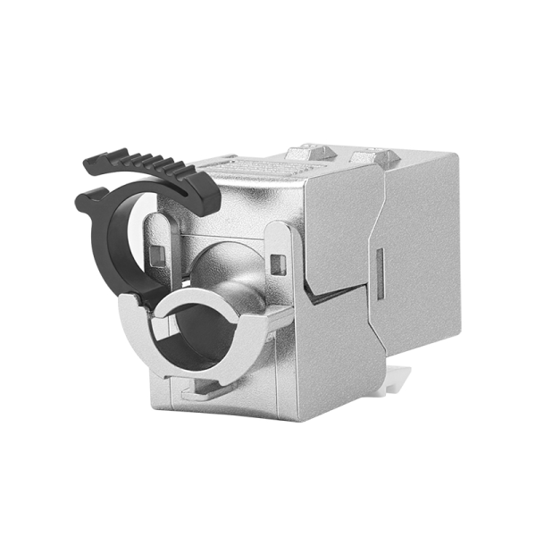 Simante Cat6a Keystone Jack UTP 180° Toolless | Klikk Malta