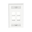 Simante Face Plate 1/2/3/4-port 146x86mm UK | Klikk Malta