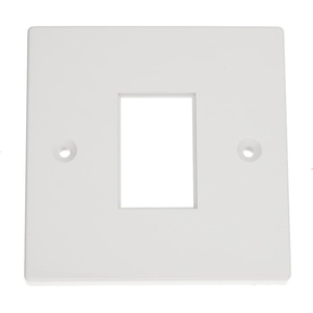 Simante Face Plate 1-port 86x86mm White | Klikk Malta