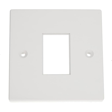 Simante Face Plate 1-port 86x86mm White | Klikk Malta