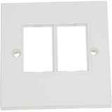 Simante Face Plate 1-port 86x86mm White | Klikk Malta