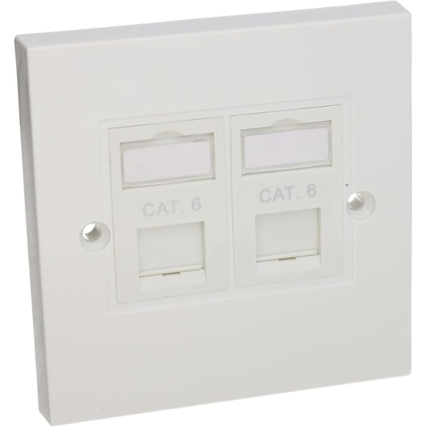 Simante Face Plate 1-port 86x86mm White | Klikk Malta