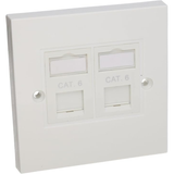 Simante Face Plate 1-port 86x86mm White | Klikk Malta