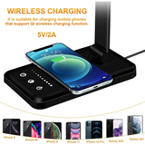 Smart Desk Lamp with Wireless Charging Pad 5W | Klikk Malta