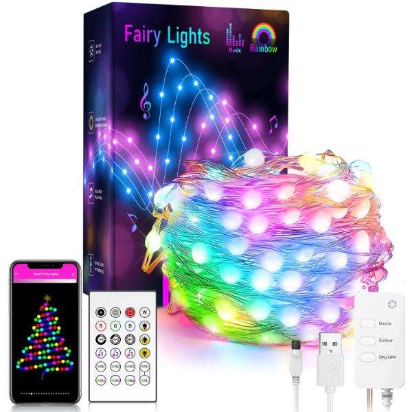 Smart Wi-Fi Fairy RGB Lights USB Powered 5m... | Klikk Malta