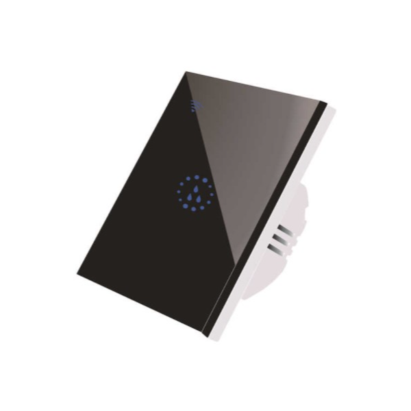Smart WiFi Touch Single Pole Switch 20A Black | Klikk Malta