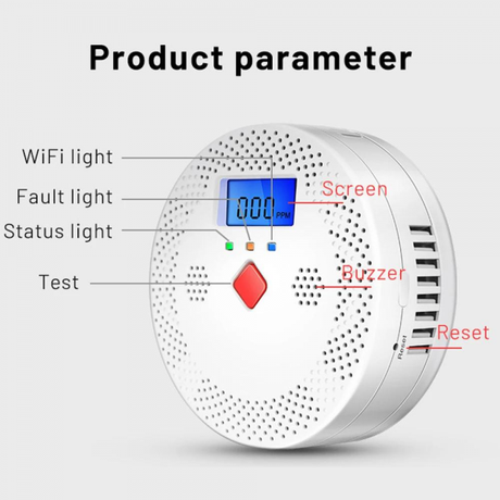 Smart Carbon Monoxide Sensor | Klikk Malta