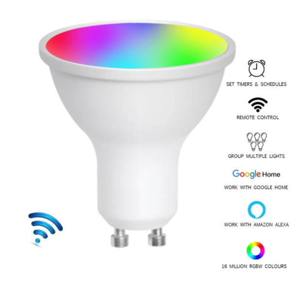 Smartlife WiFi Smart 5W GU10 LED Bulb | Klikk Malta