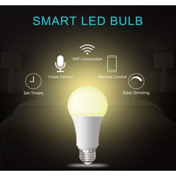 Smartlife Wi-Fi RGBCWW Smart E27 LED Bulb | Klikk Malta