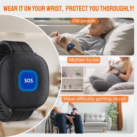 Smart Life/Tuya WiFi SOS Wrist Button with ... | Klikk Malta