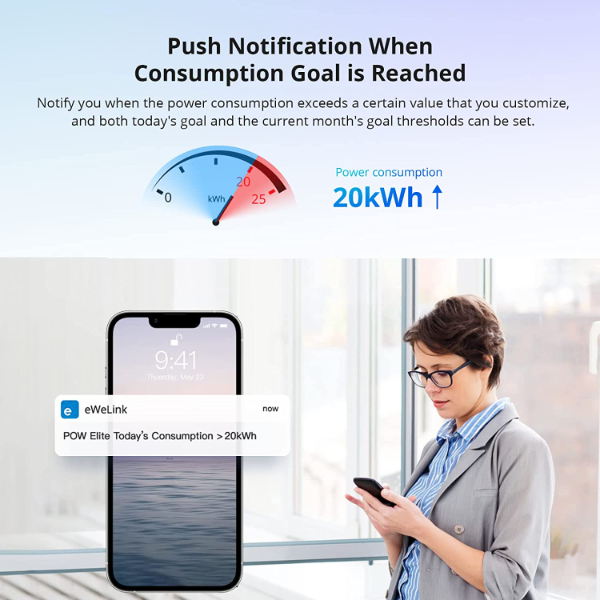 SONOFF POW Elite Smart Monitoring Power Switch | Klikk Malta