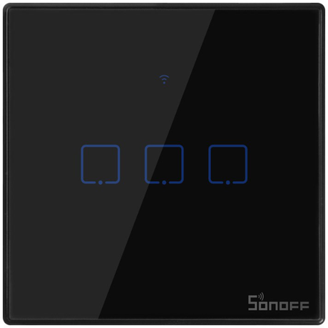 SONOFF TX T3 Wi-Fi Smart 3-Switch with Remo... | Klikk Malta