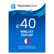 Sony PlayStation EUR €40 PSN Wallet Top Up ... | Klikk Malta