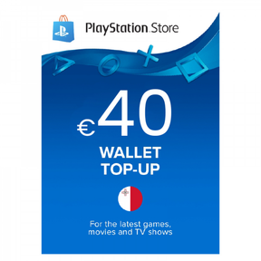 Sony PlayStation EUR €40 PSN Wallet Top Up ... | Klikk Malta