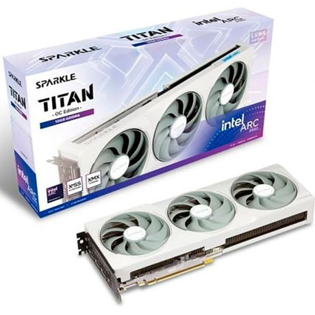 Sparkle TITAN Luna Arc B580 OC White 12GB G... | Klikk Malta