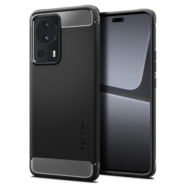 Spigen Black Rugged Armor Back Protective C... | Klikk Malta