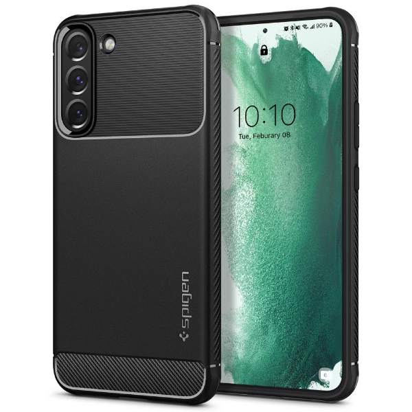 Spigen Matte Black Rugged Armor Case for Sa... | Klikk Malta