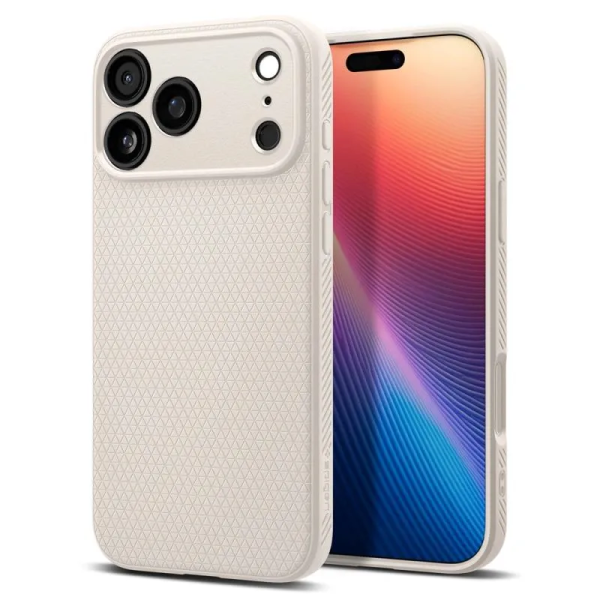 Spigen Liquid Air iPhone 17 Pro Natural Tit... | Klikk Malta