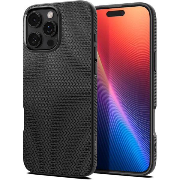 Spigen Liquid Air Matte Black Back Case for... | Klikk Malta