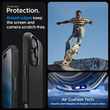 Spigen Liquid Air Matte Black Back Case for... | Klikk Malta